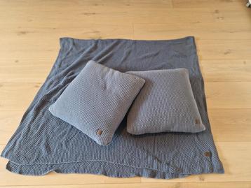 Marc O' Polo Nordic Knit Plaid met 2 kussens  beschikbaar voor biedingen