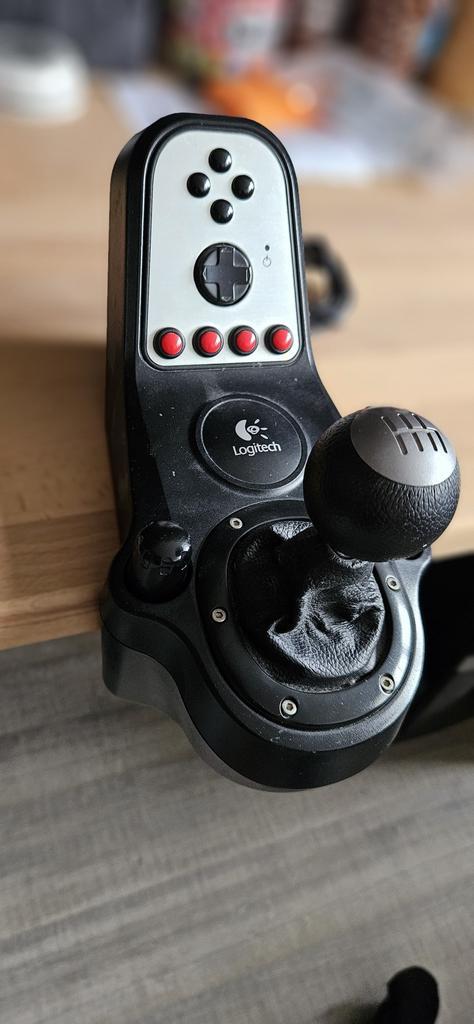 Logitech game stearing wheel, Computers en Software, Joysticks, Zo goed als nieuw, Ophalen