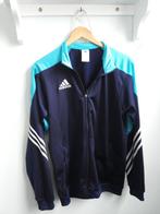 Adidas trainingsjack, Blauw, Maat 48/50 (M), Ophalen of Verzenden, Zo goed als nieuw