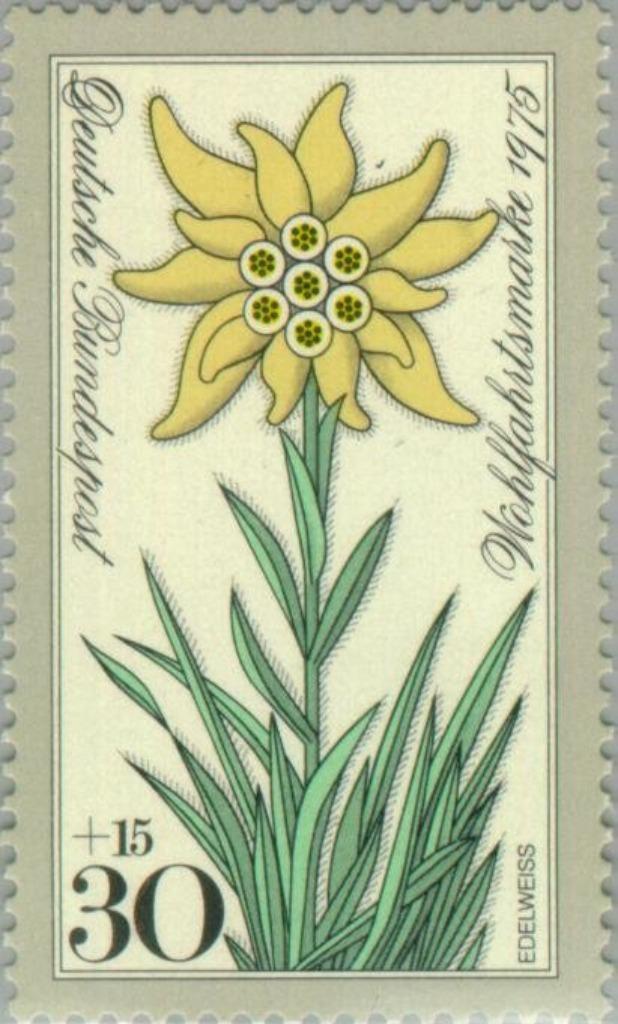 Y&T 716-719–Michel 867-870-1975- Alpenbloemen postfris XXX, Postzegels en Munten, Postzegels | Europa | Duitsland, Postfris, BRD