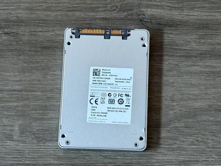 LiteOn 256GB Sata SSD, Computers en Software, Harde schijven, Zo goed als nieuw, Laptop, Intern, SSD, SATA, Ophalen of Verzenden