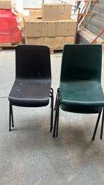 4 stapel stoelen (gratis), Ophalen, Gebruikt, Blauw, Vier