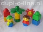 baby duplo Primo blokken platen poppetjes en voertuigen, Ophalen of Verzenden, Gebruikt, Losse stenen, Duplo