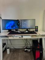 GAMING SETUP - incl bureau - minimaal 60FPS op alle games, Computers en Software, Desktop Pc's, Ophalen, Gebruikt, Zelf gebouwde pc