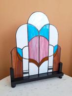 Art Deco Tiffany glaspaneel raamscherm, Ophalen of Verzenden, Nieuw, Minder dan 50 cm