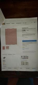 Vloerkleed, rood wit, wol, Ophalen, Gebruikt