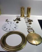 Koperen Onderdelen voor een slingerklok, Antiek en Kunst, Antiek | Klokken, Ophalen of Verzenden