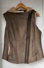 Mooi dames lammy bodywarmer van Topshop, Kleding | Dames, Bodywarmers, Ophalen, Zo goed als nieuw, Maat 42/44 (L), Bruin