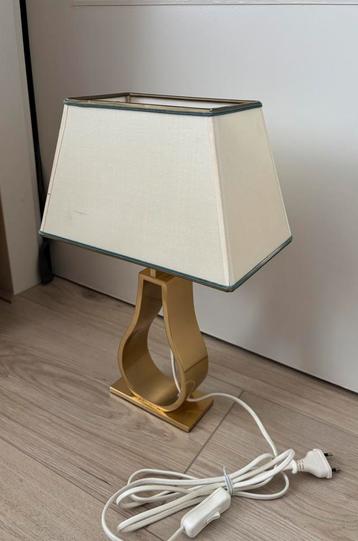 Tafellamp Ikea. Goedkeuring 30cm met linnen kap beschikbaar voor biedingen