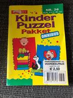 Kinder puzzelboek, Kinderen en Baby's, Puzzelen, Gebruikt, Ophalen of Verzenden