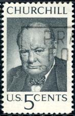 USA Verenigde Staten 1264 - Winston Churchill, Postzegels en Munten, Ophalen of Verzenden, Noord-Amerika, Gestempeld