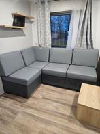 Nieuw: lederen hoekslaapbank of eetbank, Ophalen of Verzenden, Nieuw, Stof