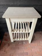 Ikea Bekväm trolley / roltafel (opknapper), Ophalen, Gebruikt, Rechthoekig, Hout