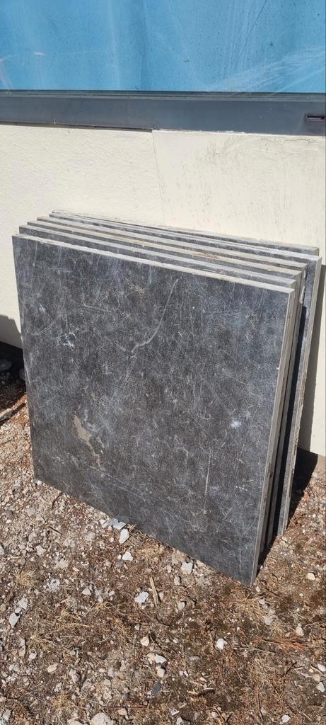 Ruim 16m2 chinees bluestone natuursteen 80x80cm 3cm dik, Tuin en Terras, Tegels en Klinkers, Zo goed als nieuw, Terrastegels, Natuursteen