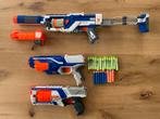 Nerf Set - 3 Blasters!, Ophalen, Gebruikt, Jongen of Meisje