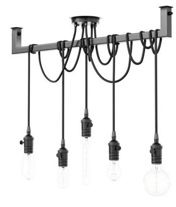 Mooie industriële hanglamp beschikbaar voor biedingen