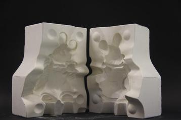 Vintage gietmallen set - Thema: Bosdieren beschikbaar voor biedingen