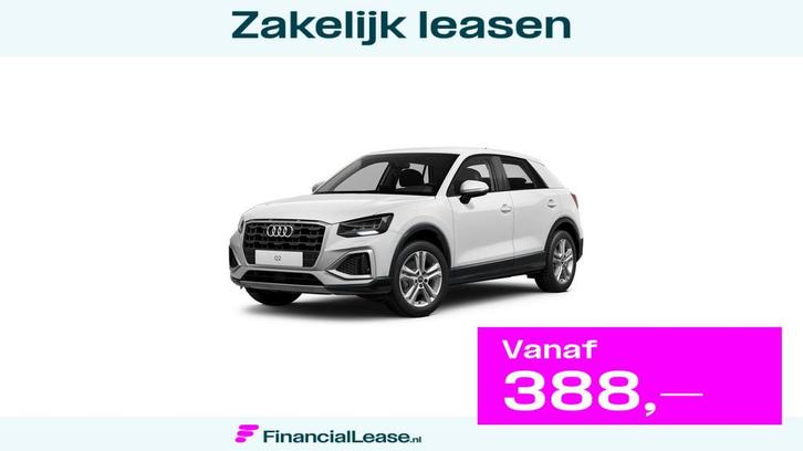 Audi Q2 35 TFSI Advanced edition | 150 PK | Navigatiesysteem, Auto's, Audi, Bedrijf, Lease, Financial lease, Q2, ABS, Airbags