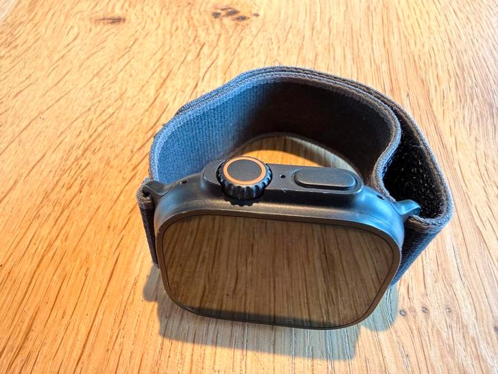 Apple Watch Ultra 2 - Zwart, Sieraden, Tassen en Uiterlijk, Horloges | Heren, Zo goed als nieuw, Ophalen of Verzenden