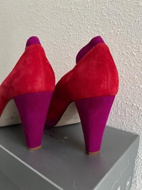 pumps, Kleding | Dames, Schoenen, Zo goed als nieuw, Pumps, Rood, Verzenden
