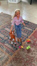 Barbie met Paard en Accessoires, Ophalen of Verzenden, Gebruikt, Barbie