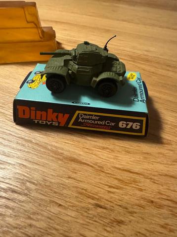 Dinky Toys 676 Daimler Armoured Car - Vintage! beschikbaar voor biedingen
