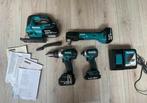 Makita set 18v, Doe-het-zelf en Verbouw, Gereedschap | Boormachines, Ophalen, Zo goed als nieuw, Boormachine