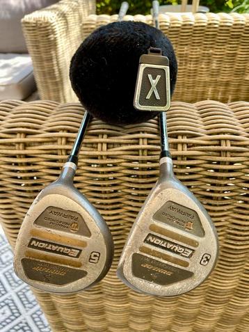 Clubs Dunlop Fairway Equation 3 en 5 beschikbaar voor biedingen