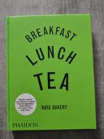 Breakfast Lunch Tea Rose Bakery in zeer nette staat.Hard cov, Ophalen of Verzenden, Zo goed als nieuw