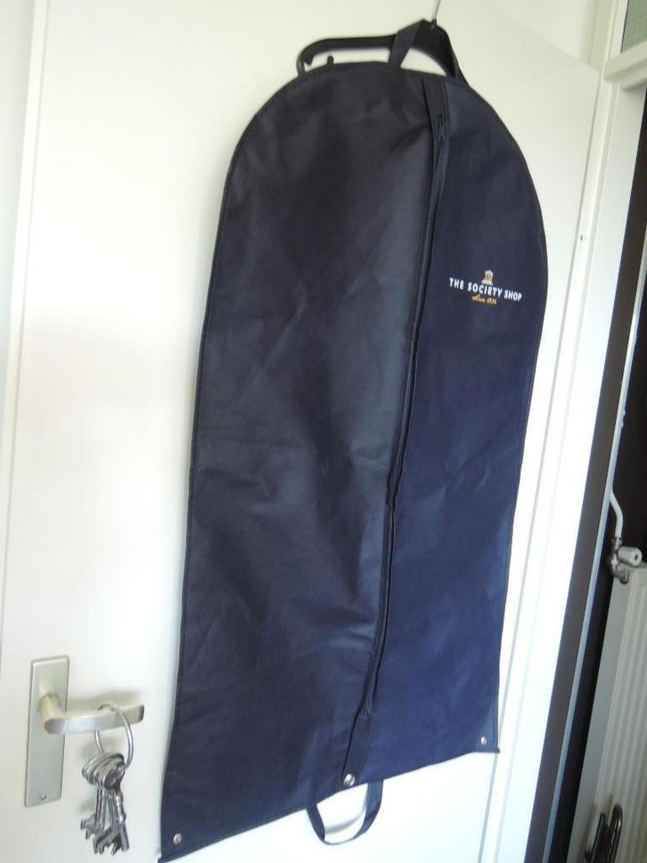 Z.g.a.n. donkerblauwe Society shop kledinghoes, Kleding | Heren, Kostuums en Colberts, Zo goed als nieuw, Blauw, Ophalen of Verzenden
