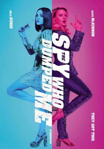 THE   SPY   WHO   DUMPED   ME      filmposter. beschikbaar voor biedingen