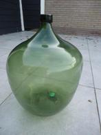 Glazen Vaas Fles, Ophalen, Gebruikt, 50 tot 75 cm, Glas