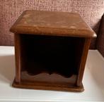 Gebruikte houten stoof 19x21cm, 18 hoog, Ophalen, Gebruikt, Minder dan 50 cm