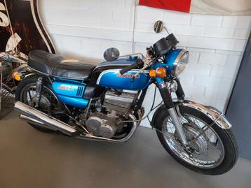 1972 Suzuki GT 550 met kenteken oldtimer beschikbaar voor biedingen