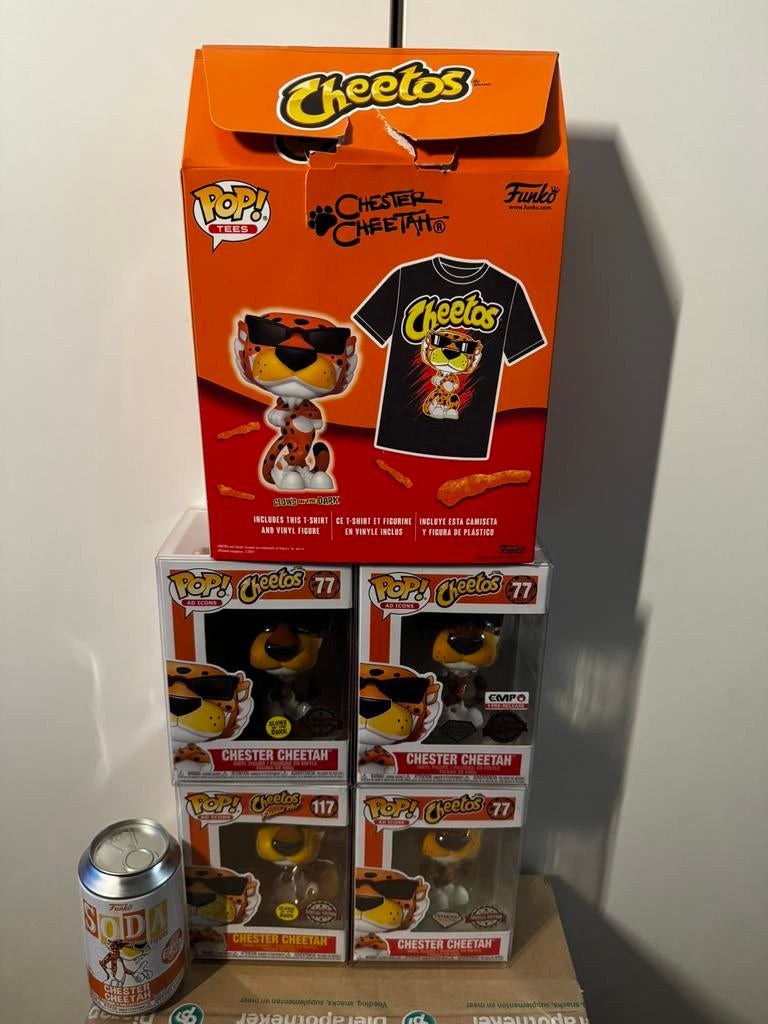 Funko pop cheetos collectie, Verzamelen, Ophalen of Verzenden, Nieuw