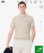ZGAN Beige Lacoste Polo XXL, Overige maten, Ophalen of Verzenden, Zo goed als nieuw, Lacoste