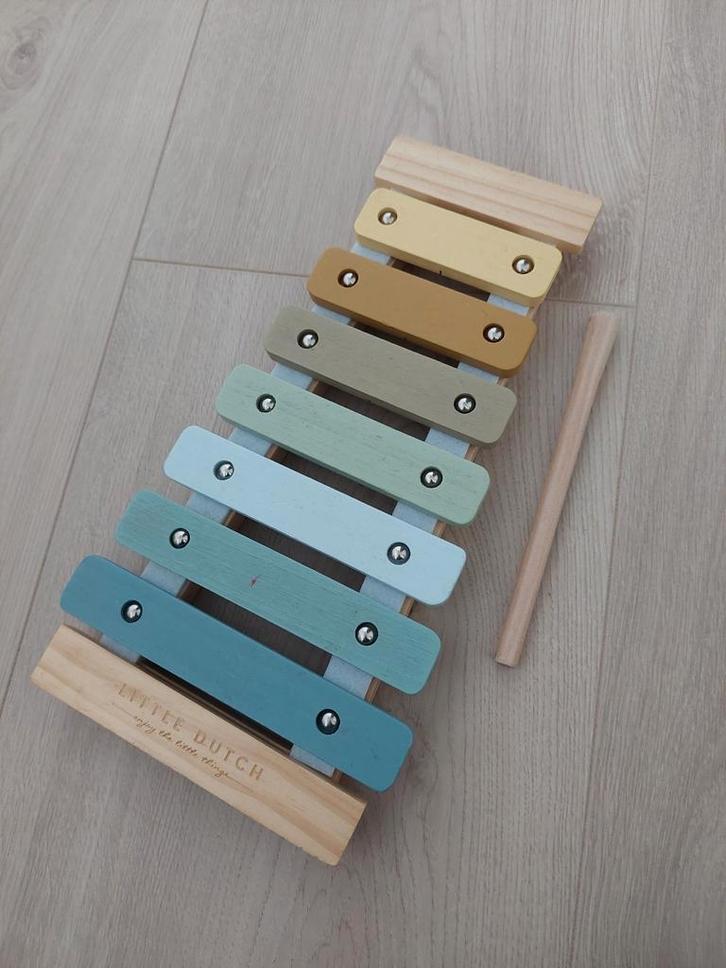 Little Dutch Xylofoon - Houten Speelgoed, Kinderen en Baby's, Speelgoed | Babyspeelgoed, Zo goed als nieuw, Overige typen, Met geluid