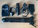 Røde NT1 microfoon + Røde SRM mount + Røde PSA1 studio arm, Ophalen, Zo goed als nieuw, Studiomicrofoon