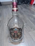 Chivas 4.5 liter fles op schommel leeg, Ophalen of Verzenden, Frankrijk, Overige typen