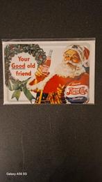 metalen reclamebord pepsi met kerstman, Diversen, Ophalen of Verzenden, Nieuw