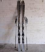 HEAD CYBER CARVE SKI'S 1.56cm. MET STOKKEN 1.10cm., Ophalen, 140 tot 160 cm, Gebruikt, Carve