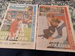 Sportbijlagen TELEGRAAF & AD FEYENOORD kampioen 2017 (7x), Verzenden, Zo goed als nieuw, Feyenoord, Overige typen