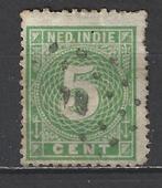 Nr 21 gebruikt Cijfer 1883 Nederlands Indie voor 10% CW, Postzegels en Munten, Postzegels | Nederlands-Indië en Nieuw-Guinea, Ophalen of Verzenden