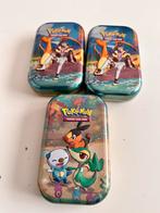 Pokémon Mini Tins – Lege verzamelblikjes (3 stuks), Hobby en Vrije tijd, Verzamelkaartspellen | Pokémon, Ophalen of Verzenden