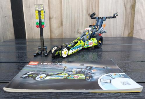 Lego Technic - 42103 - Dragster, Kinderen en Baby's, Speelgoed | Duplo en Lego, Zo goed als nieuw, Lego, Complete set, Ophalen of Verzenden
