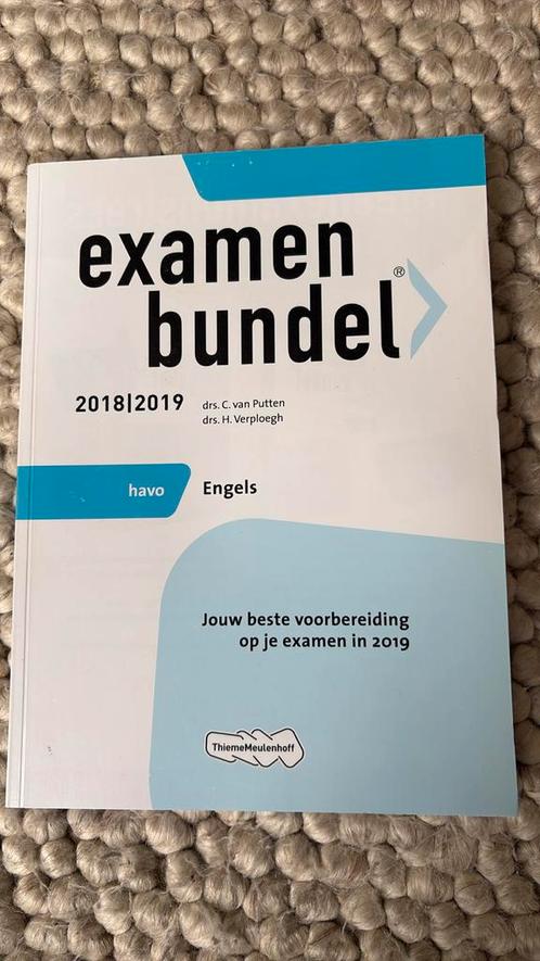 HAVO Engels Examenbundel 2018/2019, Boeken, Schoolboeken, Zo goed als nieuw, Nederlands, HAVO, Ophalen of Verzenden