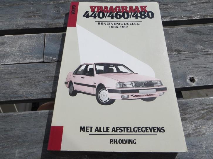 Vraagbaak Volvo 440, Volvo 460, Volvo 480 +Turbo's 1986-1991, Auto diversen, Handleidingen en Instructieboekjes, Ophalen of Verzenden