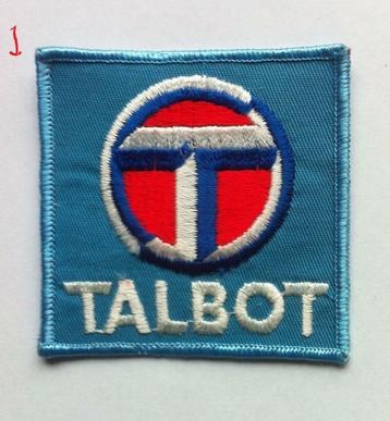 Talbot vintage patch badge opnaai embleem beschikbaar voor biedingen