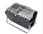 Mini barbecue koffer - houtkolen - zwart - draagbaar - klein, Nieuw, Ophalen of Verzenden