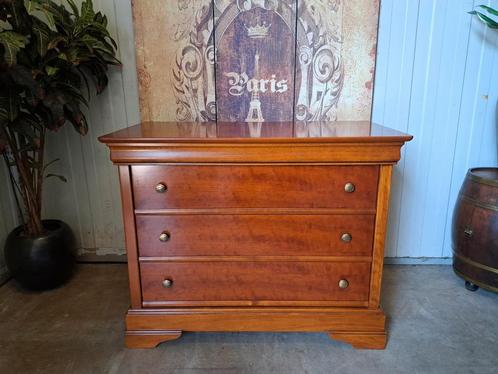 Klassieke Engelse ladekast, commode, dressoir, lichte gebrui, Huis en Inrichting, Kasten | Ladekasten, Zo goed als nieuw, Minder dan 100 cm